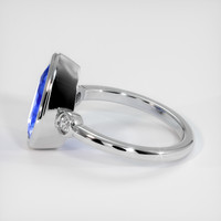 3.04 Ct. Sapphire Ring, Platinum 950 4