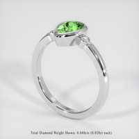 1.00 Ct. Gemstone Ring, Platinum 950 2