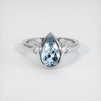 1.49 Ct. Gemstone Ring, Platinum 950 1