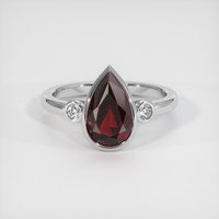 2.18 Ct. Gemstone Ring, Platinum 950 1