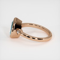 1.49 Ct. Gemstone Ring, 14K Rose Gold 4