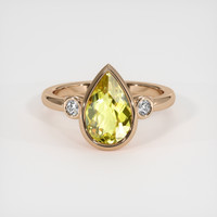 2.57 Ct. Gemstone Ring, 14K Rose Gold 1