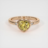 1.66 Ct. Gemstone Ring, 14K Rose Gold 1