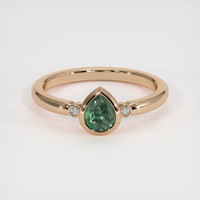 0.61 Ct. Gemstone Ring, 14K Rose Gold 1