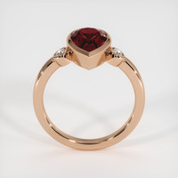 2.18 Ct. Gemstone Ring, 14K Rose Gold 3