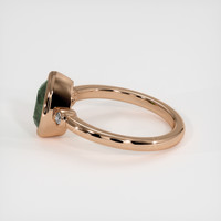 2.06 Ct. Sapphire Ring, 14K Rose Gold 4