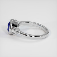 1.76 Ct. Sapphire Ring, 14K White Gold 4