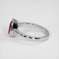 1.51 Ct. Sapphire Ring, 14K White Gold 4