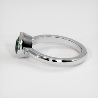 0.96 Ct. Sapphire Ring, 14K White Gold 4