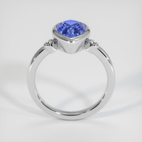2.78 Ct. Color Change Sapphire Ring, 18K White Gold 3