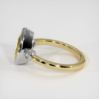 2.57 Ct. Gemstone Ring, 14K White & Yellow 4