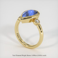 3.04 Ct. Sapphire Ring, 14K Yellow Gold 2