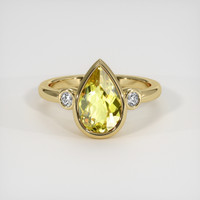 2.57 Ct. Gemstone Ring, 14K Yellow Gold 1