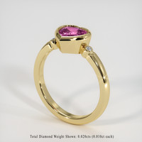 1.30 Ct. Gemstone Ring, 14K Yellow Gold 2