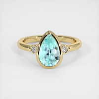 1.83 Ct. Gemstone Ring, 14K Yellow Gold 1