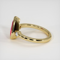 2.32 Ct. Ruby Ring, 14K Yellow Gold 4