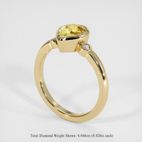 1.84 Ct. Sapphire Ring, 14K Yellow Gold 2
