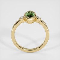 1.42 Ct. Green Sapphire Ring, 14K Yellow Gold 3