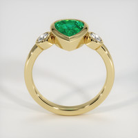 1.91 Ct. Emerald Ring, 18K Yellow Gold 3