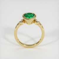 1.72 Ct. Emerald Ring, 18K Yellow Gold 3