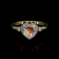 2.00 Ct. Gemstone Ring, 18K Yellow Gold 1