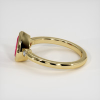 1.43 Ct. Ruby Ring, 18K Yellow Gold 4