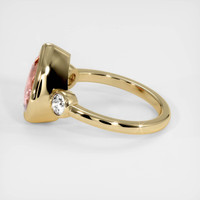 4.03 Ct. Sapphire Ring, 18K Yellow Gold 4
