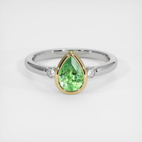 1.00 Ct. Gemstone Ring, 14K Yellow & White 1