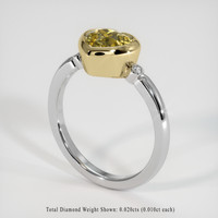 1.66 Ct. Gemstone Ring, 14K Yellow & White 2