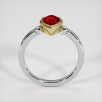1.66 Ct. Ruby Ring, 14K Yellow & White 3
