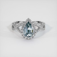1.66 Ct. Gemstone Ring, Platinum 950 1