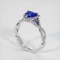 1.43 Ct. Sapphire Ring, Platinum 950 2