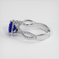 1.43 Ct. Sapphire Ring, Platinum 950 4