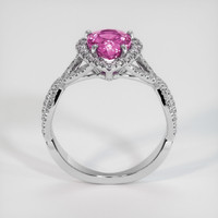 2.04 Ct. Pink Sapphire Ring, Platinum 950 3
