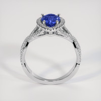 1.56 Ct. Blue Sapphire Ring, Platinum 950 3