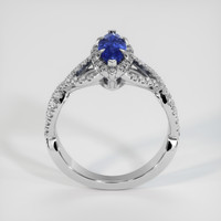 1.04 Ct. Blue Sapphire Ring, Platinum 950 3
