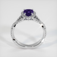 1.83 Ct. Color Change Sapphire Ring, 10K White Gold 3