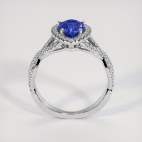 1.56 Ct. Blue Sapphire Ring, 14K White Gold 3