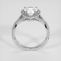 1.64 Ct. White Sapphire Ring, 18K White Gold 3