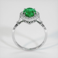 1.33 Ct. Emerald Ring, Platinum 950 3