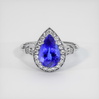 1.79 Ct. Gemstone Ring, Platinum 950 1