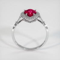 2.01 Ct. Ruby Ring, Platinum 950 3