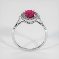 1.51 Ct. Ruby Ring, Platinum 950 3