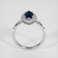 1.69 Ct. Blue Sapphire Ring, Platinum 950 3
