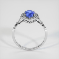 1.81 Ct. Blue Sapphire Ring, 18K White Gold 3