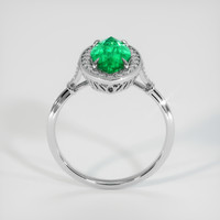 2.04 Ct. Emerald Ring, 18K White Gold 3