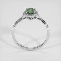 1.14 Ct. Gemstone Ring, 18K White Gold 3