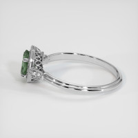 1.14 Ct. Gemstone Ring, 18K White Gold 4