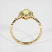 1.56 Ct. Yellow Sapphire Ring, 10K Yellow Gold 3