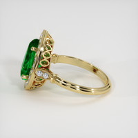 2.57 Ct. Emerald Ring, 18K Yellow Gold 4